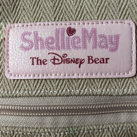 Tokyo Disneyland ShellieMay Plush Bear Backpack in Dusty Pink - Picture 4 of 11